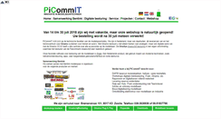 Desktop Screenshot of picommit.nl